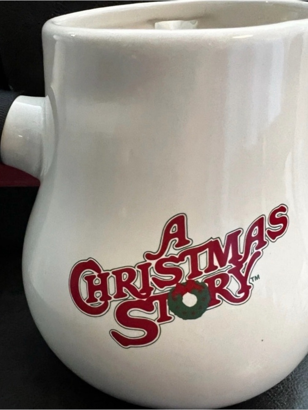 Rae Dunn “A Christmas Story” Hot Chocolate Pitcher